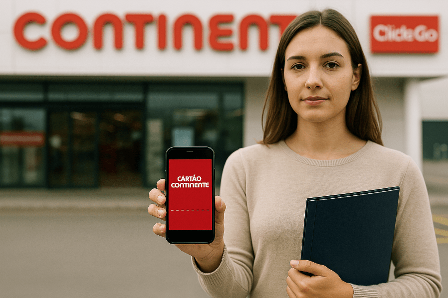Continente Portugal empleo y cómo ahorrar con Cartão Continente, App y Click&Go
